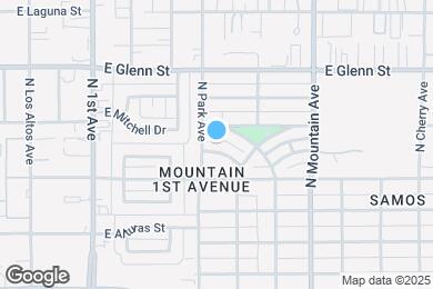 Map image of the property - 1017 E West Cir Dr