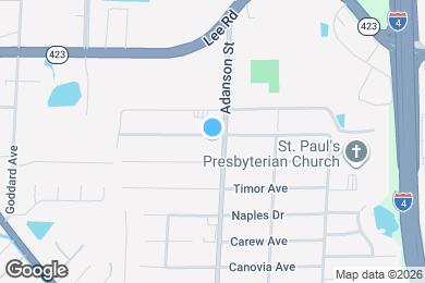 Map image of the property - 912 Neuse Ave