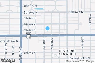 Map image of the property - 1 Bed/1 Bath - Unit 5
