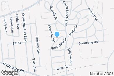 Map image of the property - 74 Hempstead Dr