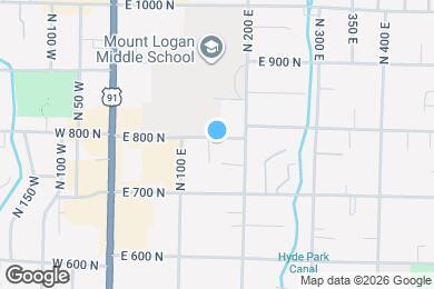 Map image of the property - 160 E 800 N