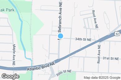 Map image of the property - 3312 Middlebranch Ave NE