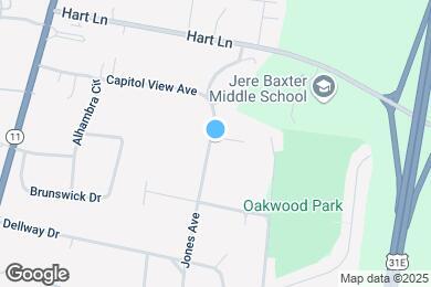 Map image of the property - 2741 Jones Ave