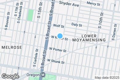 Map image of the property - 1310 W Ritner St