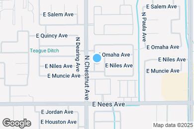 Map image of the property - 8180 N Matus Ave