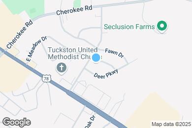 Map image of the property - 320 Deerpark Drive
