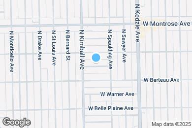 Map image of the property - 3330 W Hutchinson St
