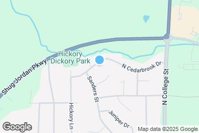 Map image of the property - N Cedarbrook Bungalow