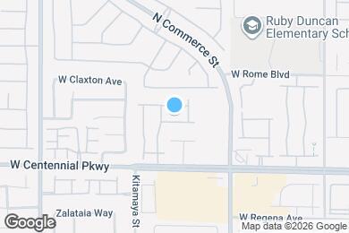 Map image of the property - 408 Prairie Moon Ave