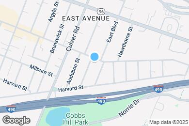 Map image of the property - Park and Beverly Apartments