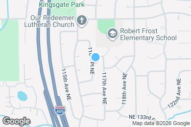Map image of the property - 13710 116th Pl NE