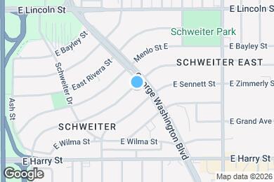 Map image of the property - 2545 E Aloma St
