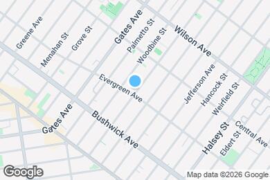 Map image of the property - 3 Bed / 1.5 Bath Duplex | Bushwick | Brooklyn