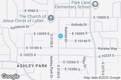 Map image of the property - 10129 S 2165 E