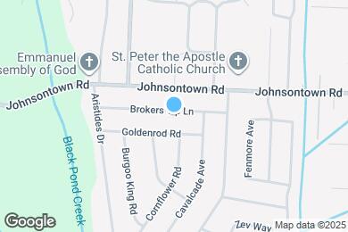 Map image of the property - 5516 Brokers Tip Ln