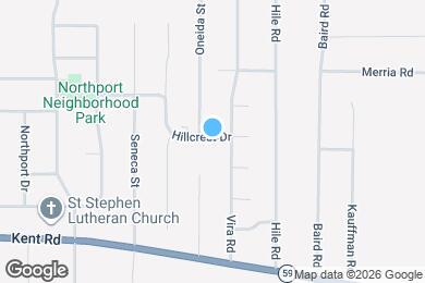 Map image of the property - 2410 Hillcrest Dr