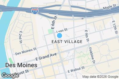 Map image of the property - The Aston East Village