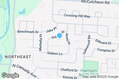 Map image of the property - 3175 Sophie St