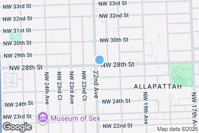 Map image of the property - 2061 NW 27th St