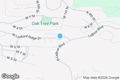Map image of the property - Lookout at the Ridge Apartments