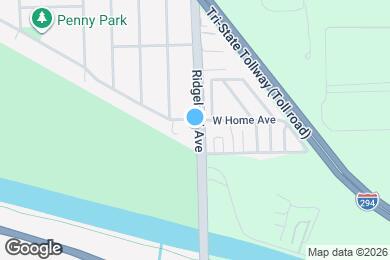 Map image of the property - 11730 S Ridgeland Ave