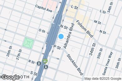 Map image of the property - 3008 O St