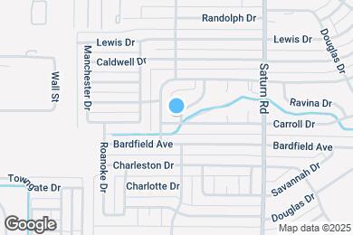 Map image of the property - 1601 Carroll Dr