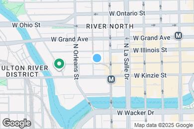 Map image of the property - 227 W Hubbard St