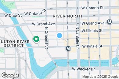 Map image of the property - 229 W Hubbard St