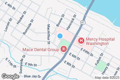 Map image of the property - 726 E 5th St