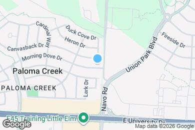 Map image of the property - 1921 Morning Dove Dr