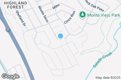 Map image of the property - 8211 Monte Seco