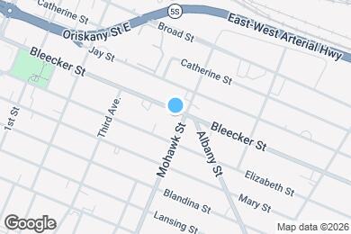 Map image of the property - 662 Bleecker St