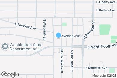 Map image of the property - 2821 N Dakota St