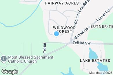 Map image of the property - 4451 Greenleaf Cir SW