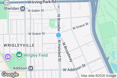 Map image of the property - 3752 N Halsted St