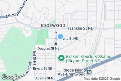 Map image of the property - 413 Evarts St NE