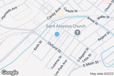 Map image of the property - 26 Woodbury St
