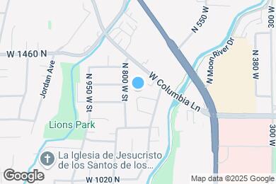 Map image of the property - 1303 Riverside Ave