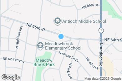 Map image of the property - 2106 NE 64th St