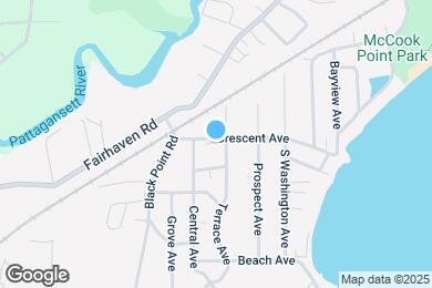 Map image of the property - 46 Crescent Ave