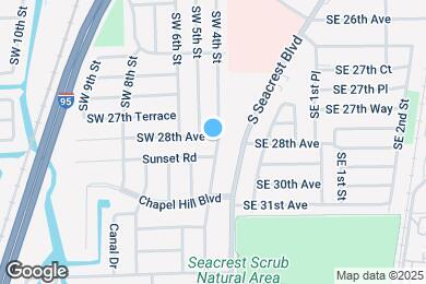 Map image of the property - 502 SW 28th Ave