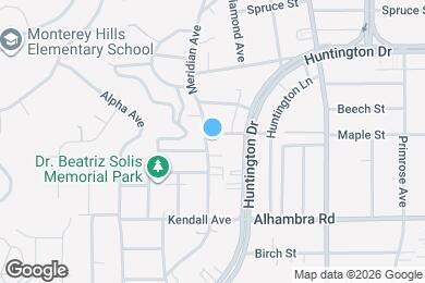 Map image of the property - 1107 Maple St