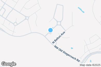 Map image of the property - 3821 NW 93rd St
