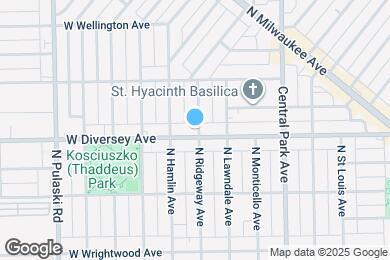 Map image of the property - 3734 W. Diversey Ave.