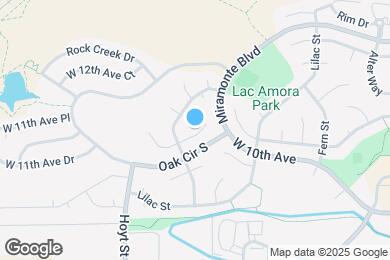 Map image of the property - 2959 W 11th Ave Cir