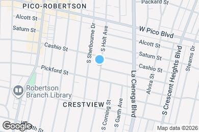 Map image of the property - 1519 S Holt Ave