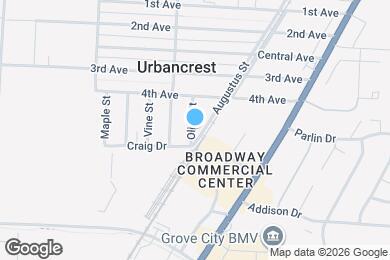 Map image of the property - 2874 Olive St