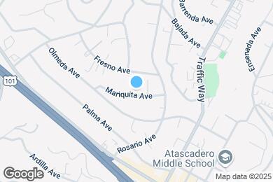 Map image of the property - 5385 Mariquita Ave