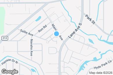 Map image of the property - 1418 Manotak Point Dr